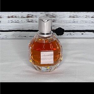 Viktor & Rolf Faceted Perfume Bottle with Silver Cap